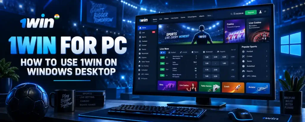 1Win for PC and how to use 1win for desktop