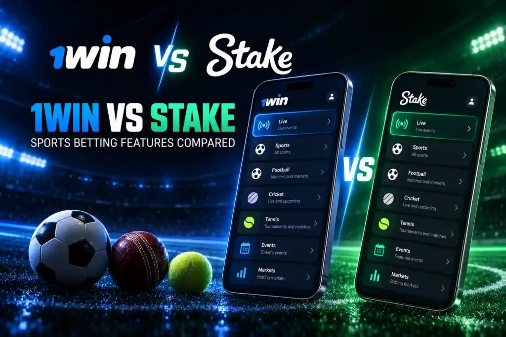 1Win vs Stake Sports Betting Features Compared