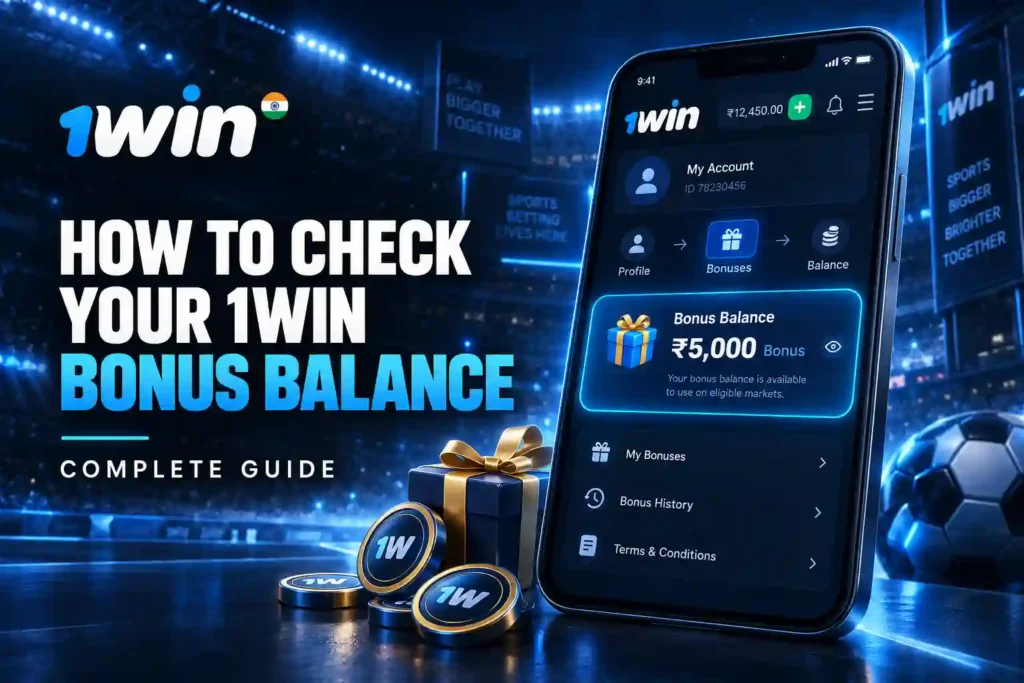How to Check Your 1Win Bonus Balance